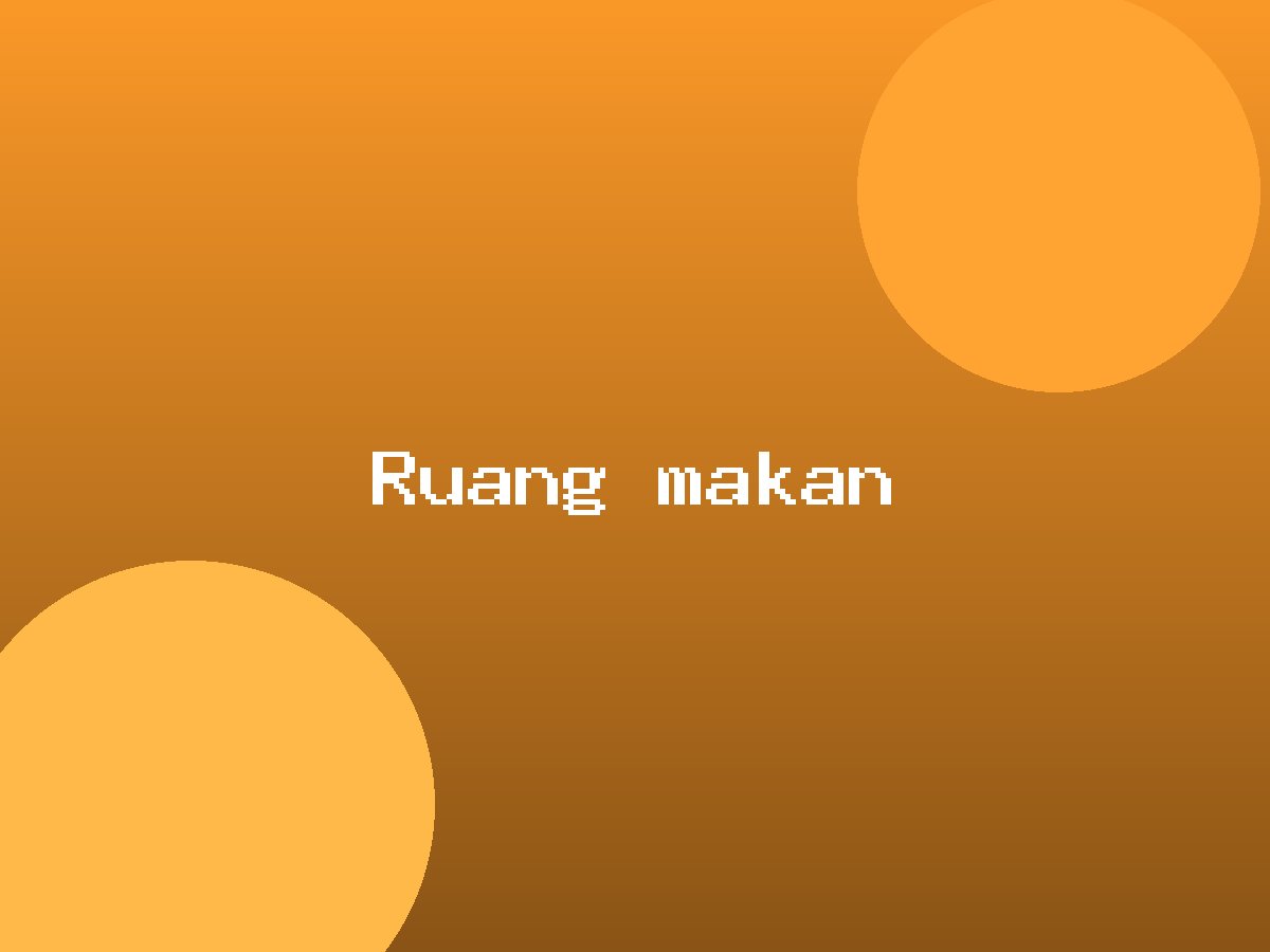 Ruang makan di Rumah Soto Pak Dahlan
