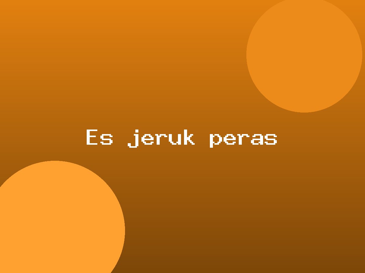 Es jeruk peras