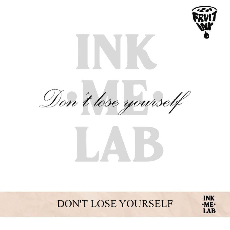 DON'T LOSE YOURSELF | 4 x 16 cm
