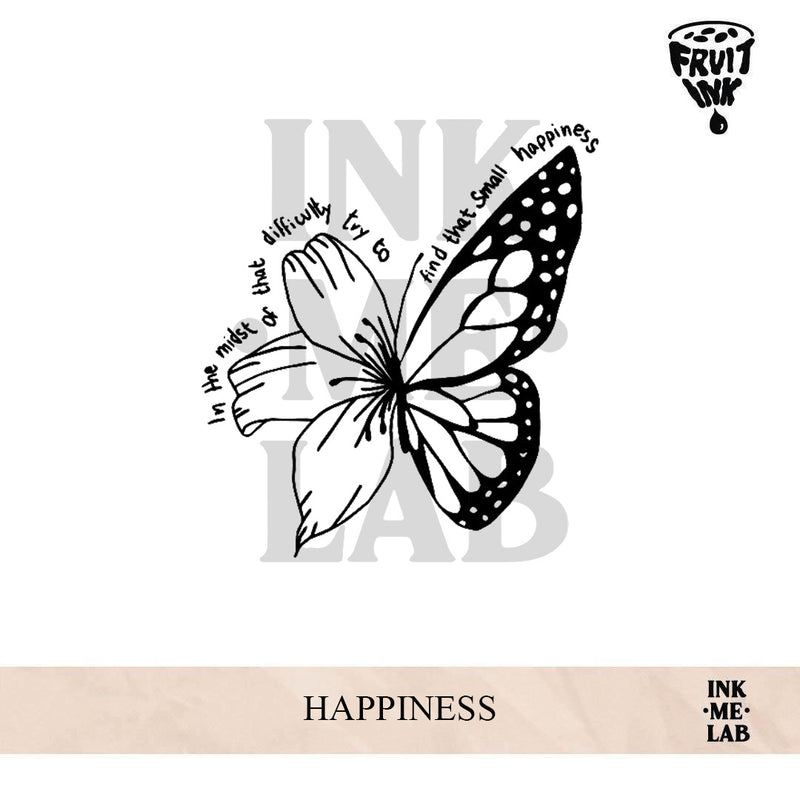 HAPPINESS | 5 x 5 cm