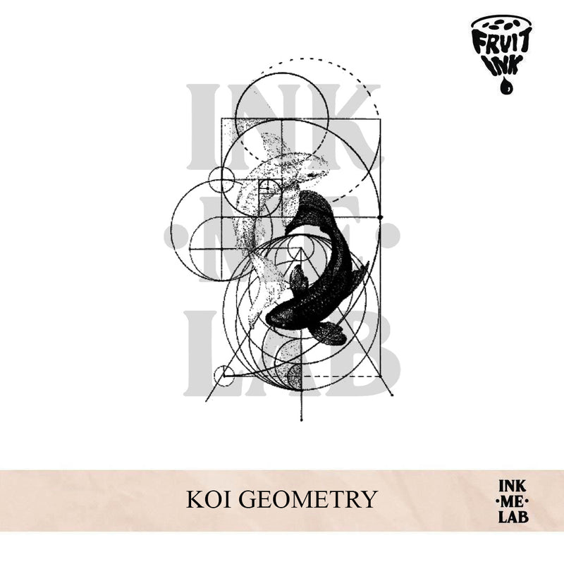 KOI GEOMETRY | 15 x 9 cm