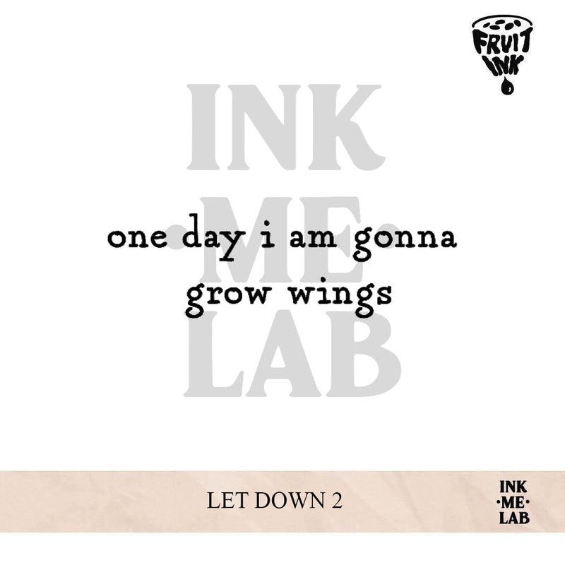 LET DOWN 2 | 4 X 8 cm