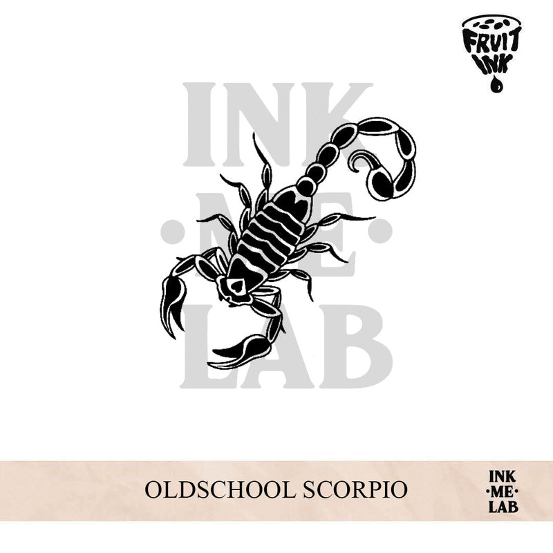 OLDSCHOOL SCORPIO | 8 x 8 cm