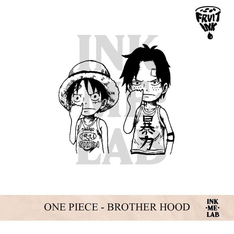 ONE PIECE - BROTHER HOOD | 8 x 8 cm