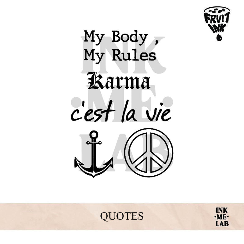QUOTES | 10 x 7 cm