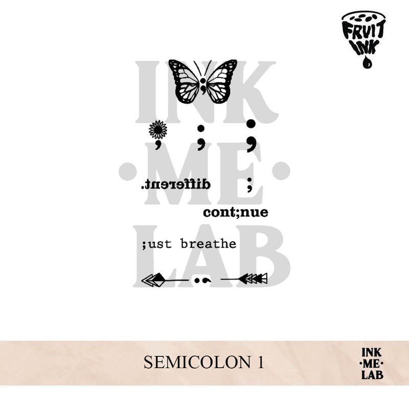 SEMICOLON 1 | 11 x 18 cm