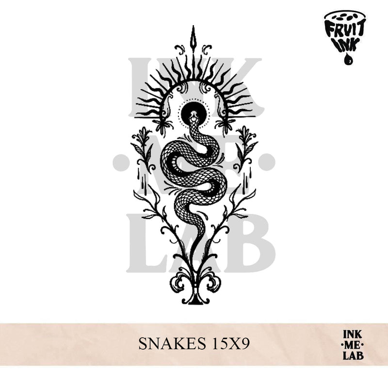 SNAKES 15X9 | 15 x 9 cm