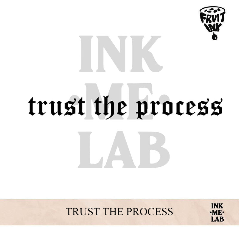 TRUST THE PROCESS | 4 x 16 cm