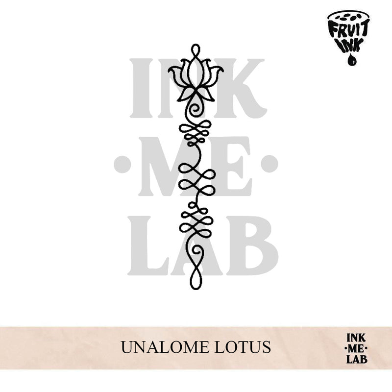UNALOME LOTUS | 4 X 8 cm
