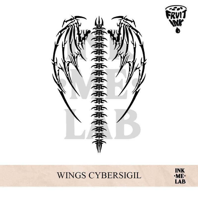 WINGS CYBERSIGIL | 46 x 31 cm