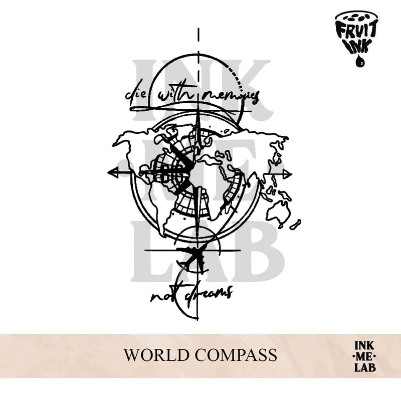 WORLD COMPASS | 10 x 7 cm