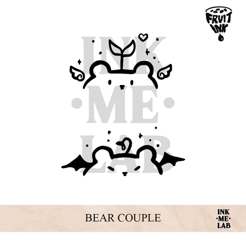 BEAR COUPLE | 5 x 5 cm