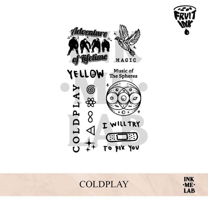 COLDPLAY | 11 x 18 cm