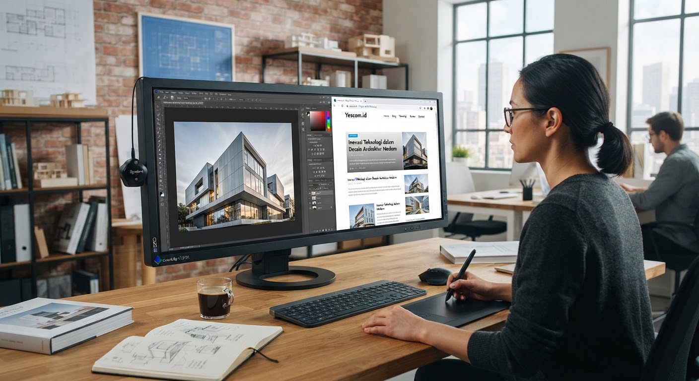 Panduan Memilih Monitor Desain Grafis: 100% sRGB vs DCI-P3 99%