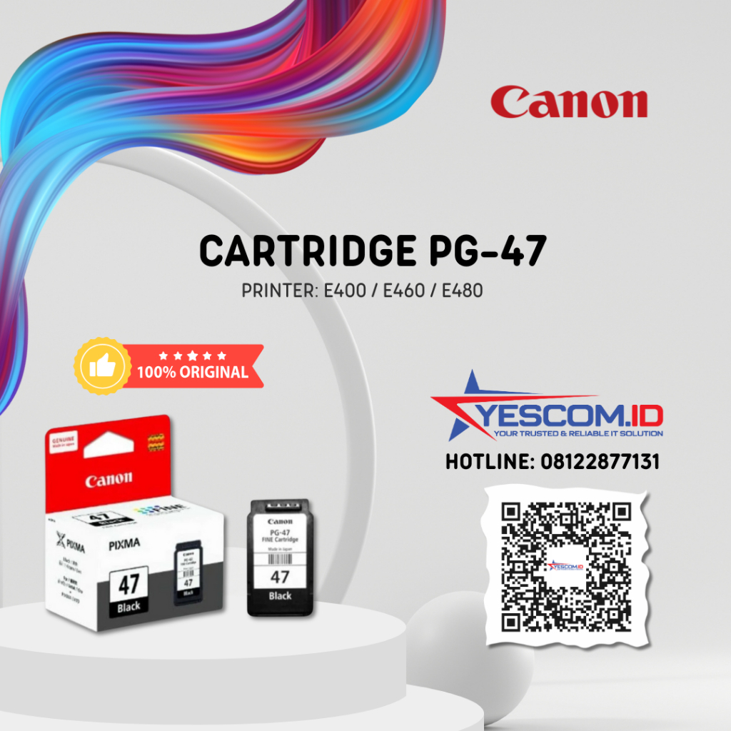 Tinta Canon Ink Cartridge PG-47 Black