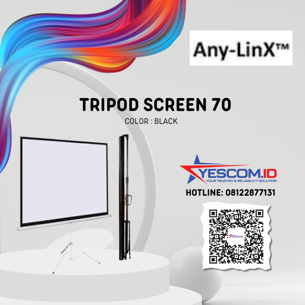 Any-Linx TRIPOD Screen Projector 70